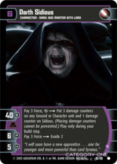 Darth Sidious (E) - Foil