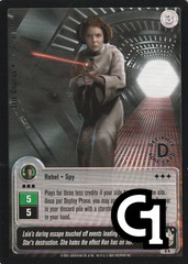 Leia Organa - Your Worshipfulness (R) - Silver Stamped