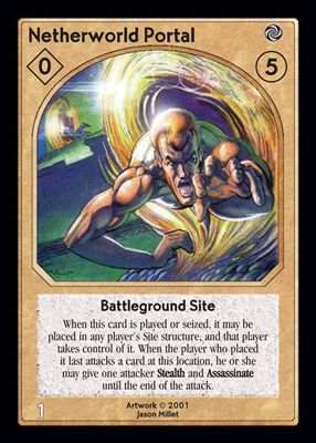 Netherworld Portal, Battleground Site