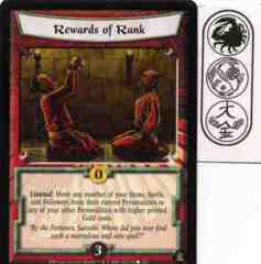 Rewards of Rank