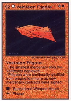 Vektrean Mercenaries Frigate