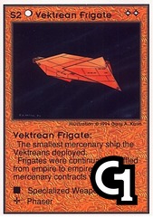 Vektrean Mercenaries Frigate