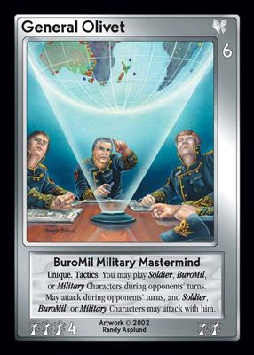 General Olivet, BuroMil Military Mastermind