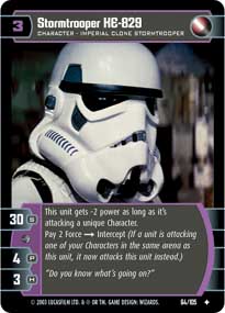 Stormtrooper KE-829 - Foil
