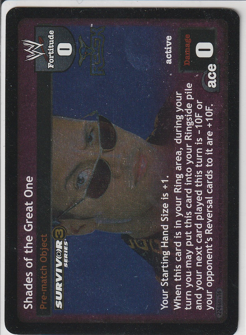 Shades of the Great One (SS3)