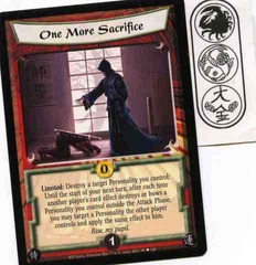 One More Sacrifice