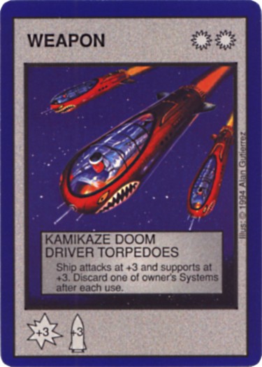 Kamikaze Doom Driver Torpedoes