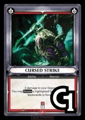 Cursed Strike - Foil