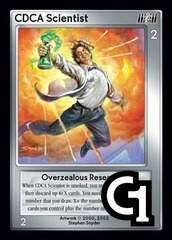 CDCA Scientist, Overzealous Researcher
