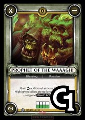 Prophet of the Waaagh! - Foil