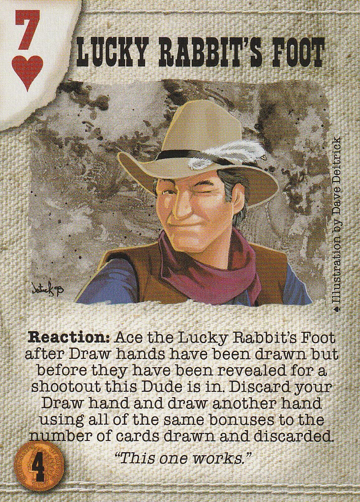 Lucky Rabbits Foot (Spade)
