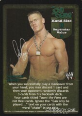 John Cena Superstar Card