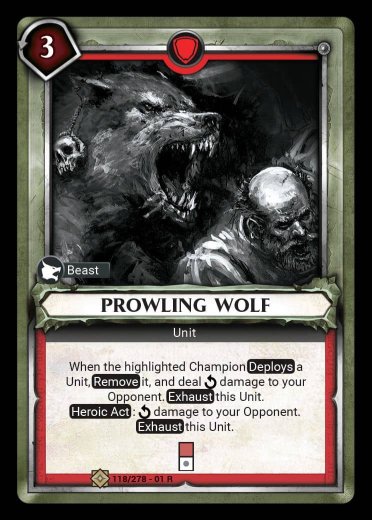 Prowling Wolf