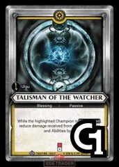 Talisman of the Watcher - Foil