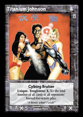 Titanium Johnson, Cyborg Bruiser