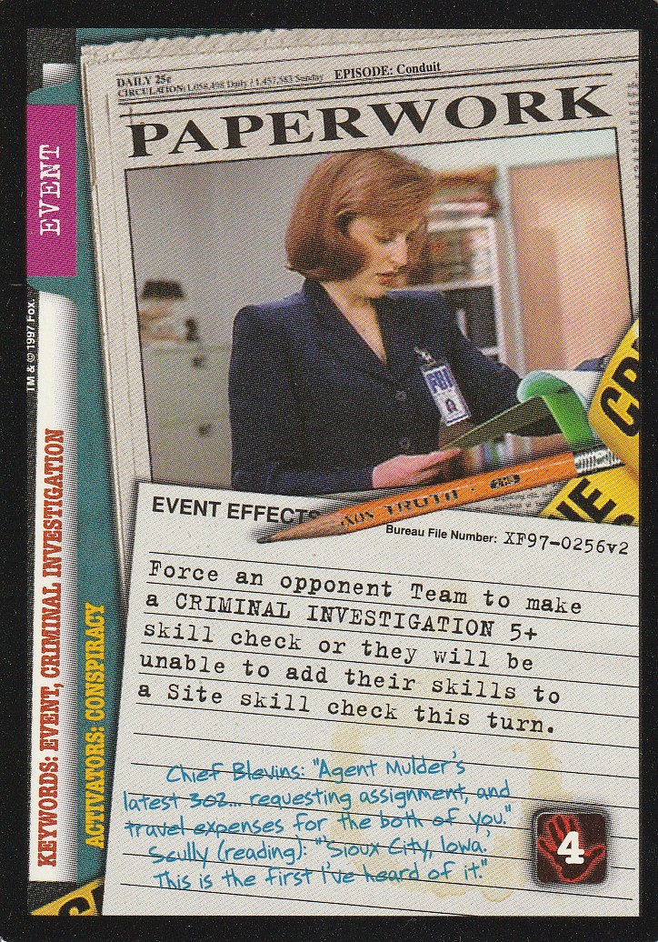 Paperwork