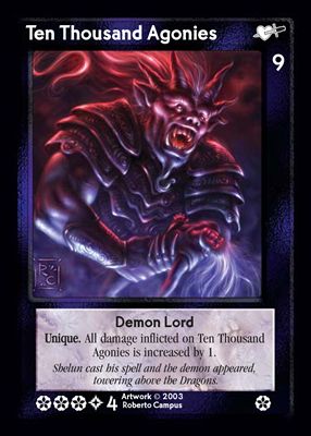 Ten Thousand Agonies, Demon Lord
