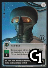 2-1B - Medical Droid - Silver Stamped