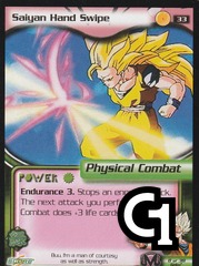 Saiyan Hand Swipe Limited - 33