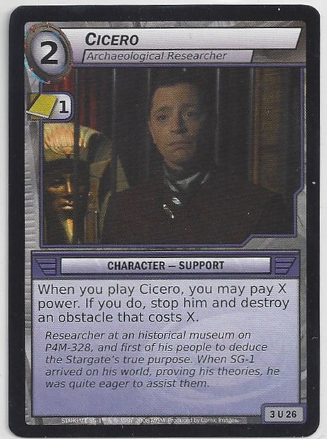 Cicero, Archaeological Researcher