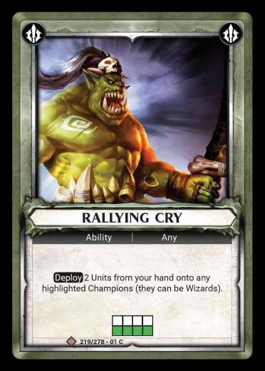 Rallying Cry