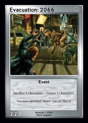 Evacuation: 2066