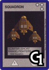 Scimitar (Short Range) Fighters - Gold Squadron