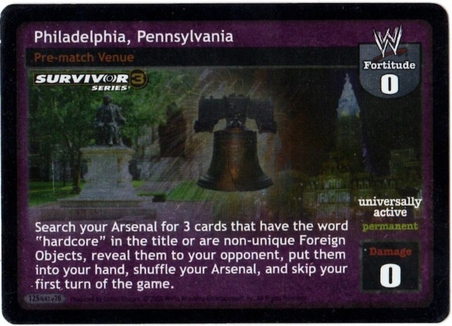Philadelphia, Pennsylvania (SS3) Foil