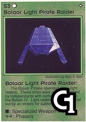 Bolaar Light Pirate Raider