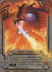 Flame Geyser