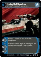 X-wing Red Squadron - Foil