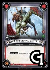 Crypt Infernal Courtier - Foil