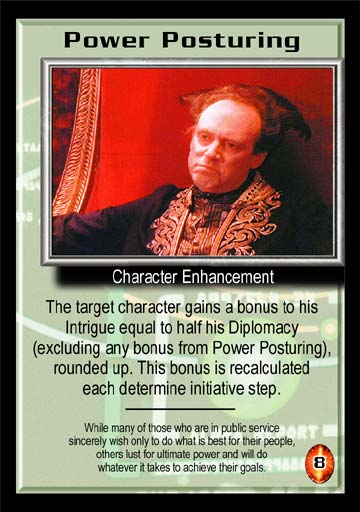Power Posturing (misprint power posturing text)