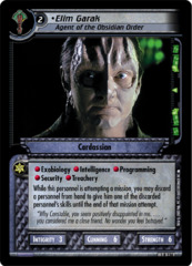 Elim Garak, Agent of the Obsidian Order - Foil