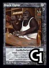 Black Ophir, Gorilla Bartender