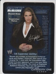 SmackDown! GM Stephanie McMahon Superstar Card