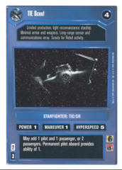 TIE Scout [White Border]
