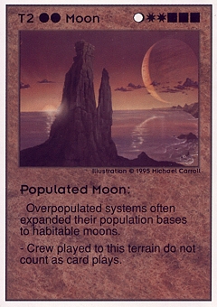 Populated Moon