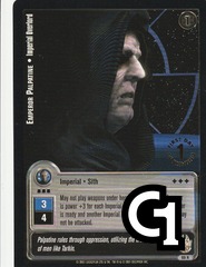 Emperor Palpatine - Imperial Overlord (L) - 1st Day Stamped