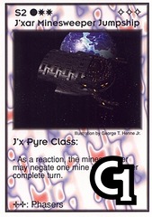 J'xar Minesweeper Jumpship Pyre Class