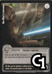 Obi-Wan's Lightsaber (R) - 1st Day Stamped