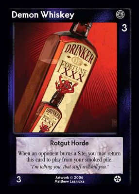 Demon Whiskey, Rotgut Horde