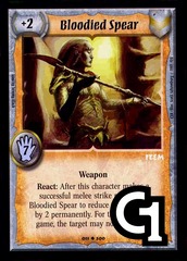 Bloodied Spear
