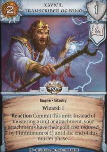 Xavier, Transcriber of Wind