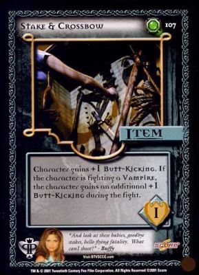 Stake & Crossbow (Unlimited)