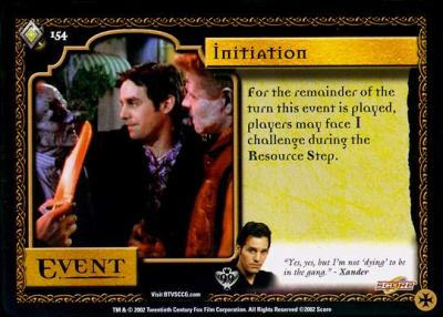 Initiation