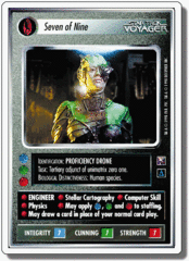 Seven of Nine [White Border]