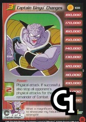 Captain Ginyu Changes Limited - 108
