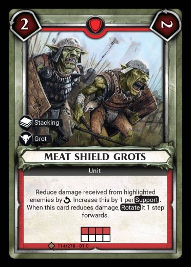Meat Shield Grots