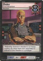 Duke, First Sergeant (Foil)